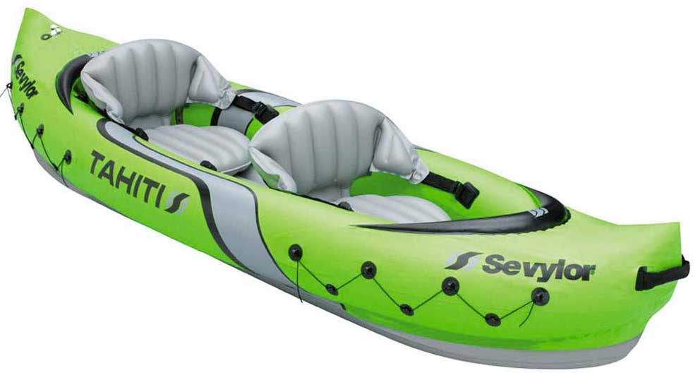 ego orar Industrial Two Person Inflatable Kayak - Sevylor Tahiti